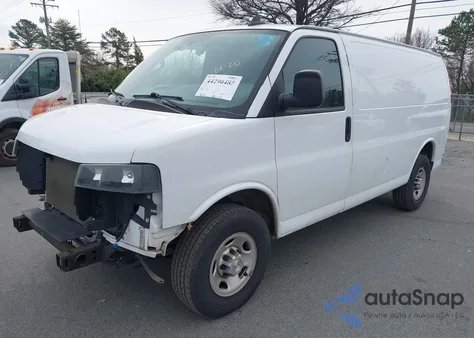 2023 Chevrolet Express Cargo Rwd 2500 Regular Wheelbase Wt from USA, damaged, VIN 1GCWGAFP8P1135697
